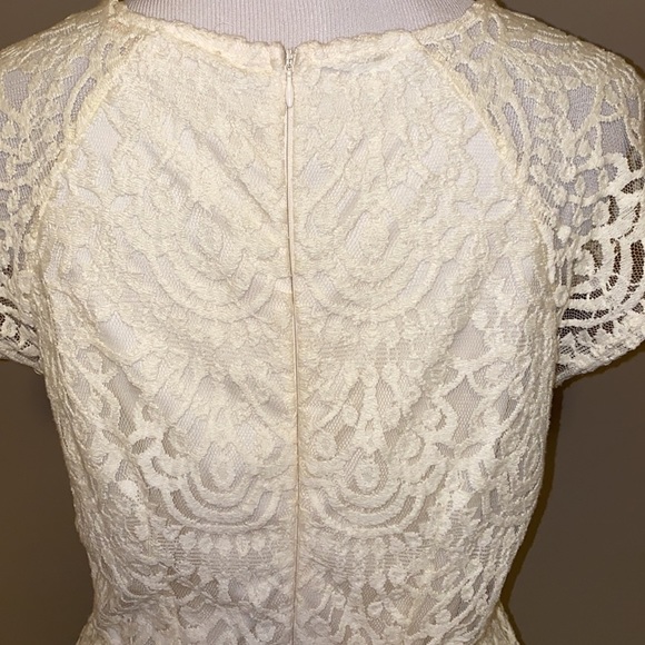 Altard State Cream Lace Midi Dress - Picture 4 of 8